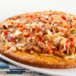 CHICKEN SAUSAGE PIZZA